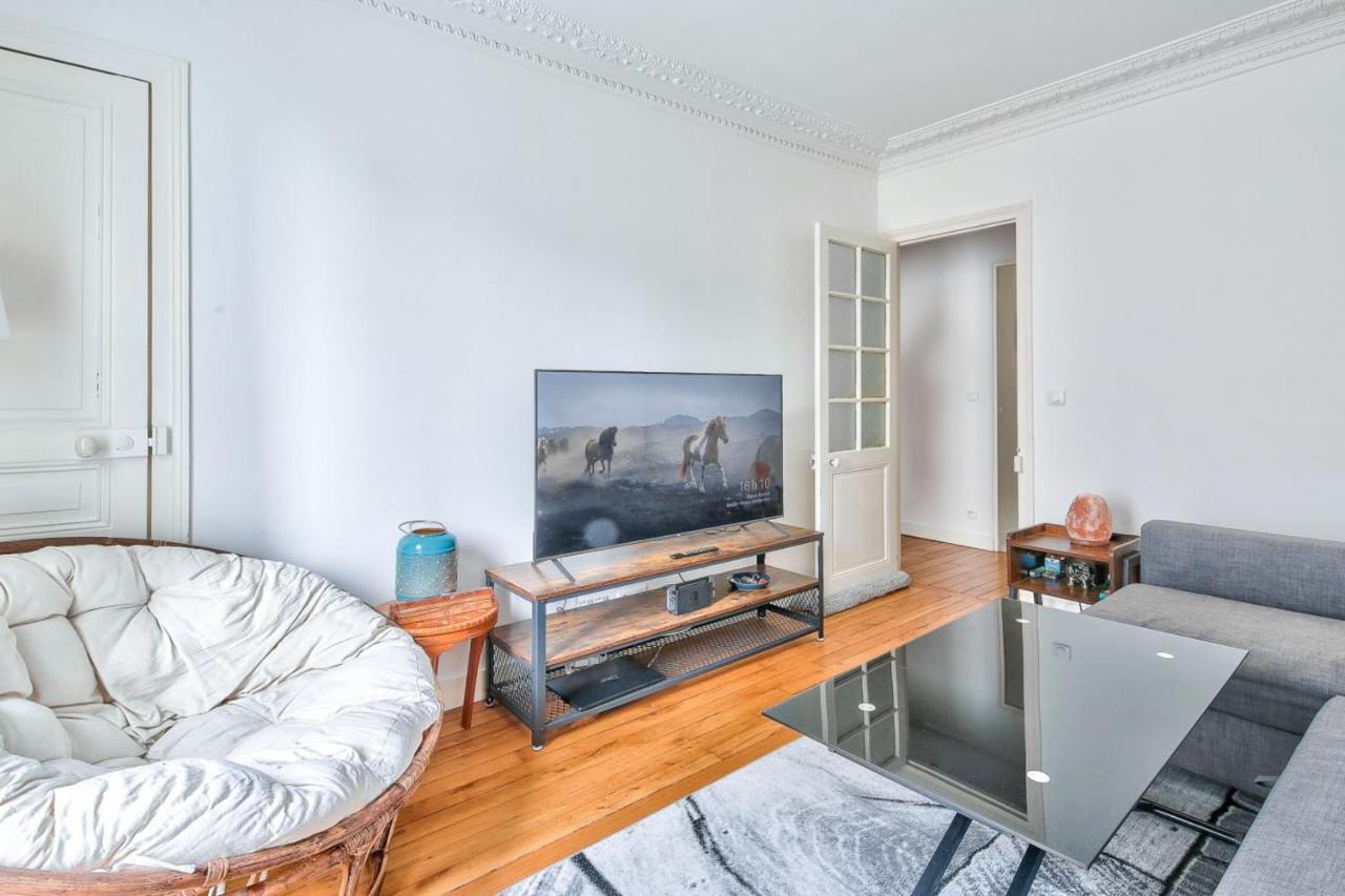Large Cozy Apartment Near Convention Paris Luaran gambar