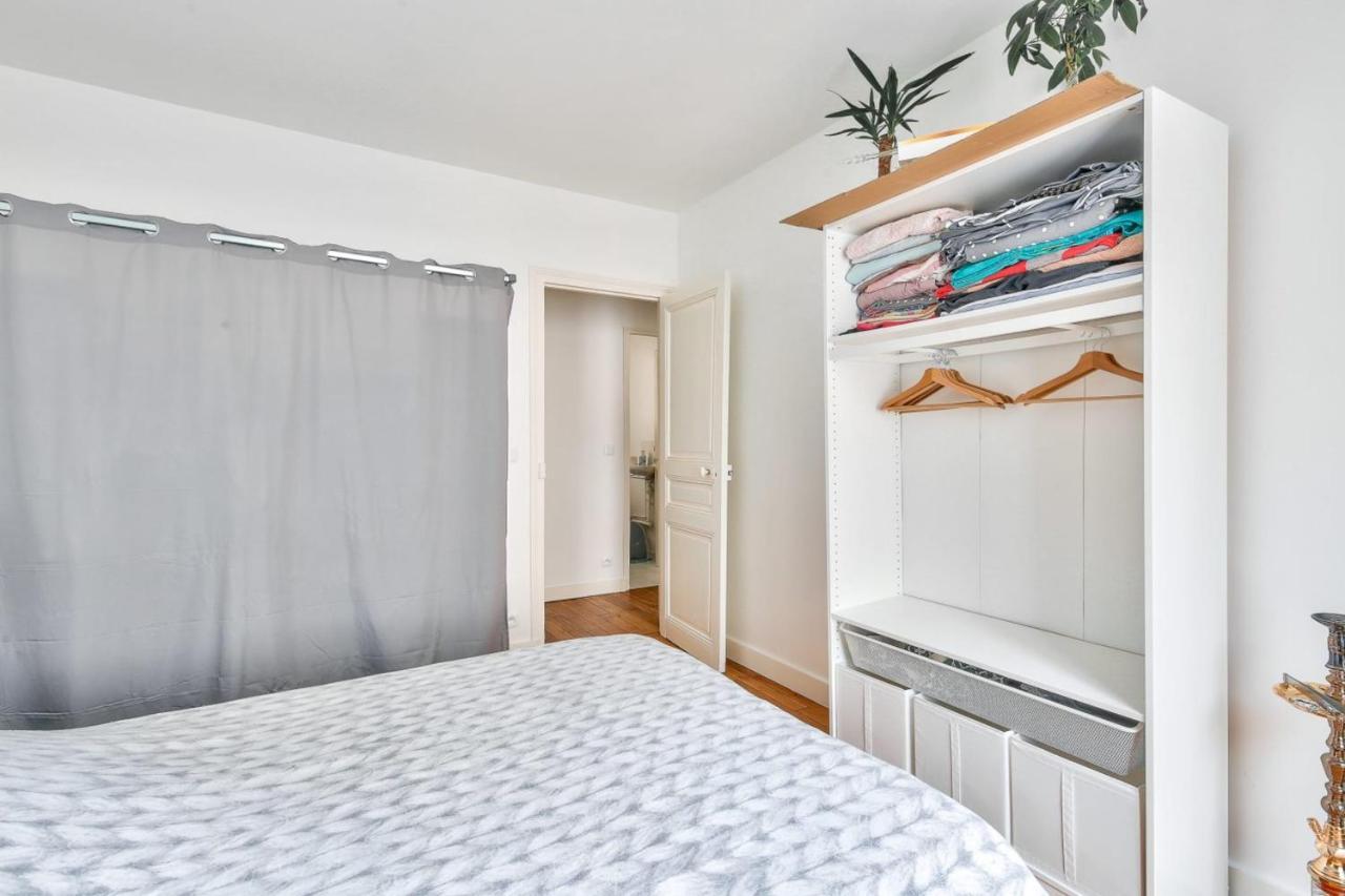 Large Cozy Apartment Near Convention Paris Luaran gambar