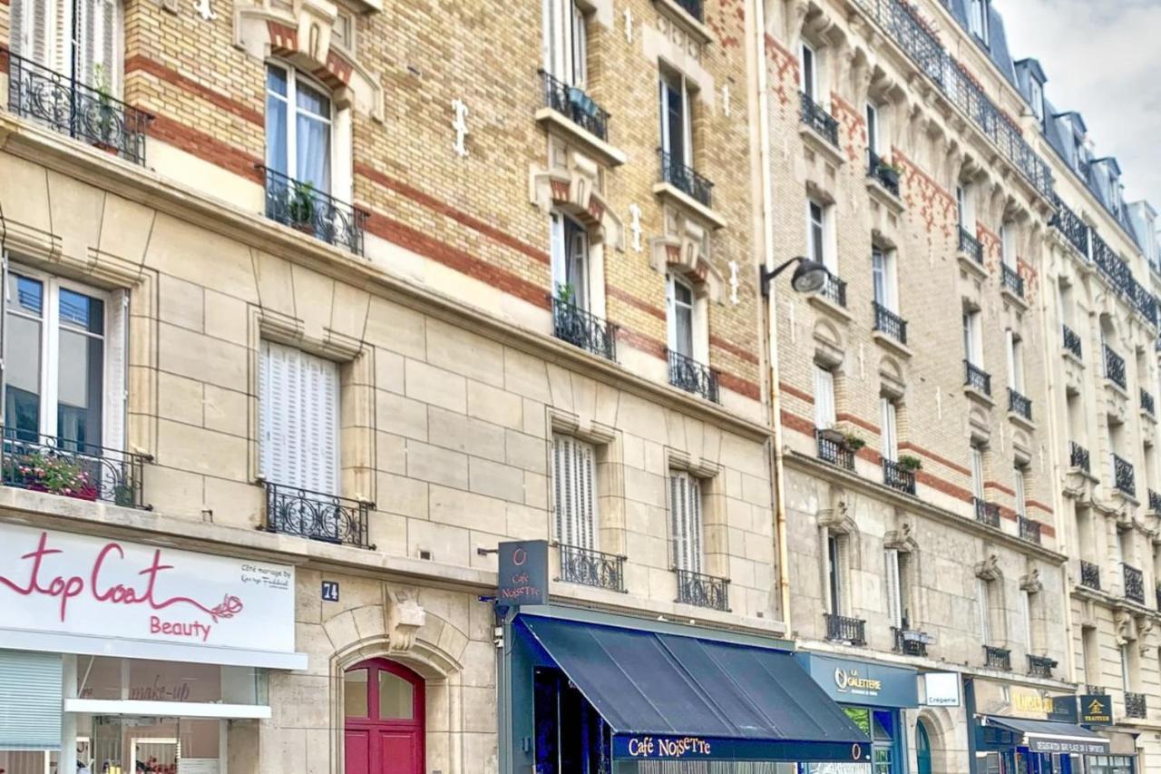 Large Cozy Apartment Near Convention Paris Luaran gambar